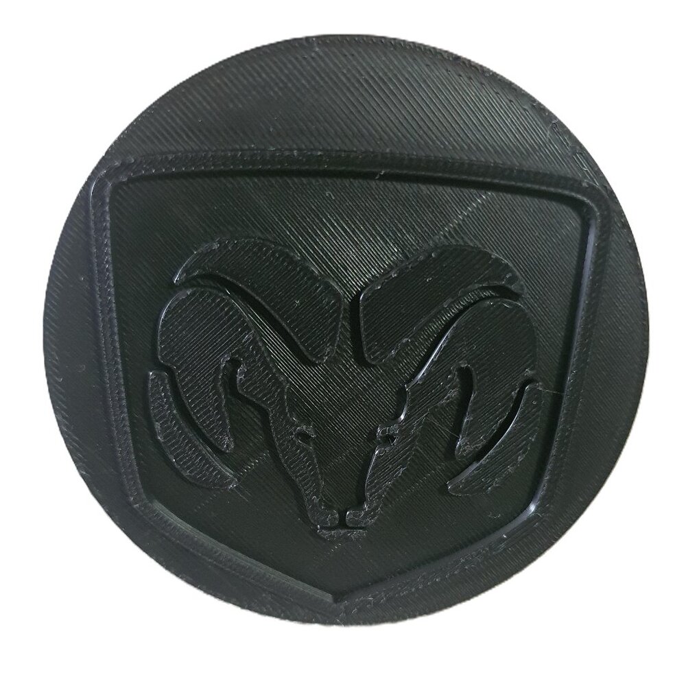 Dodge Ram Durango 1500 Black Cover Plug Cap Hitch Trailer Towing No Pin Push in